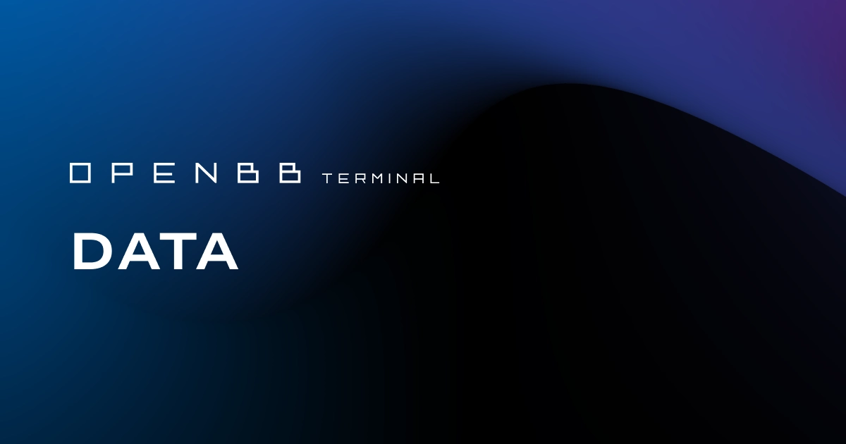 Data Openbb Terminal Data Openbb Terminal